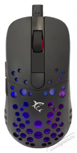 White Shark TRISTAN GM-9004 7D 12000 dpi, RGB fekete gamer egér Iroda és számítástechnika - Egér - Vezeték nélküli egér - 455878