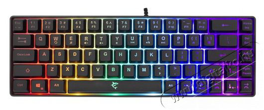 White Shark GK-2201B-HU RONIN-B fekete gamer billentyűzet Iroda és számítástechnika - Billentyűzet / billentyűzet szett - Vezetékes - 459088