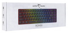 White Shark GK-2201B-HU RONIN-B fekete gamer billentyűzet Iroda és számítástechnika - Billentyűzet / billentyűzet szett - Vezetékes - 459088