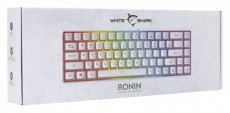 White Shark GK-2201W-HU RONIN-W fehér gamer billentyűzet Iroda és számítástechnika - Billentyűzet / billentyűzet szett - Vezetékes - 459089