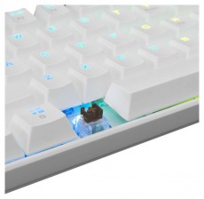 White Shark SHINOBI GK-2022W/BR-US fehér mechanikus gamer billentyűzet Iroda és számítástechnika - Billentyűzet / billentyűzet szett - Vezeték nélküli - 463287