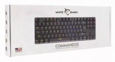 White Shark GK-2106B/R-US fekete mechanikus gamer billentyűzet Iroda és számítástechnika - Billentyűzet / billentyűzet szett - Vezetékes - 475823