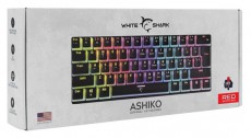 White Shark ASHIKO GK-2202B/R-US fekete mechanikus (red switch) gamer billentyűzet Iroda és számítástechnika - Billentyűzet / billentyűzet szett - Vezetékes - 478333