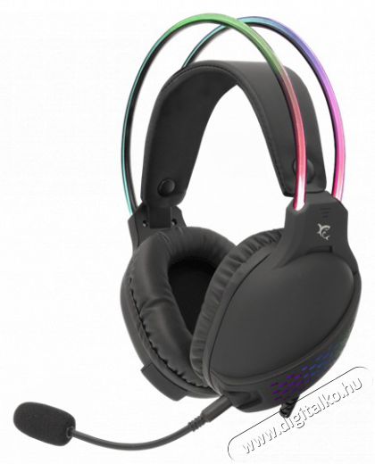 White Shark OX/RGB GH-2140 fekete gamer fejhallgató Audio-Video / Hifi / Multimédia - Fül és Fejhallgatók - Fejhallgató mikrofonnal / headset - 485505