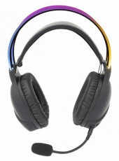 White Shark OX/RGB GH-2140 fekete gamer fejhallgató Audio-Video / Hifi / Multimédia - Fül és Fejhallgatók - Fejhallgató mikrofonnal / headset - 485505