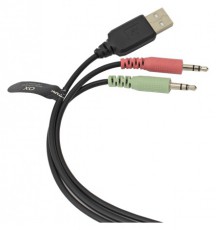 White Shark OX/RGB GH-2140 fekete gamer fejhallgató Audio-Video / Hifi / Multimédia - Fül és Fejhallgatók - Fejhallgató mikrofonnal / headset - 485505