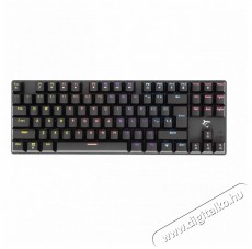 White Shark COMMANDOS GK-2106B/R-HU fekete mechanikus magyar (red switch) gamer billentyűzet Mobil / Kommunikáció / Smart - Tablet / E-book kiegészítő, tok - Billentyűzet - 455962