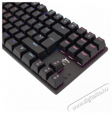 White Shark COMMANDOS GK-2106B/R-HU fekete mechanikus magyar (red switch) gamer billentyűzet Mobil / Kommunikáció / Smart - Tablet / E-book kiegészítő, tok - Billentyűzet - 455962