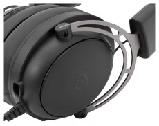 White Shark GORILLA GH-2341B/G fekete/ezüst gamer fejhallgató Audio-Video / Hifi / Multimédia - Fül és Fejhallgatók - Fejhallgató mikrofonnal / headset - 500235