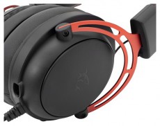White Shark GORILLA GH-2341B/R fekete/piros gamer fejhallgató Audio-Video / Hifi / Multimédia - Fül és Fejhallgatók - Fejhallgató mikrofonnal / headset - 500234