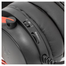 White Shark GORILLA GH-2341B/R fekete/piros gamer fejhallgató Audio-Video / Hifi / Multimédia - Fül és Fejhallgatók - Fejhallgató mikrofonnal / headset - 500234