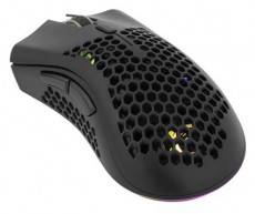 White Shark LIONEL WGM-5012B vezeték nélküli fekete gamer egér Iroda és számítástechnika - Egér - Vezeték nélküli egér - 500248