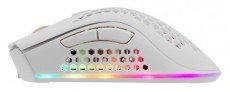 White Shark LIONEL WGM-5012W vezeték nélküli fehér gamer egér Iroda és számítástechnika - Egér - Vezeték nélküli egér - 500249
