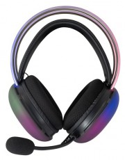 White Shark FIREFLY GH-2342B fekete gamer fejhallgató Audio-Video / Hifi / Multimédia - Fül és Fejhallgatók - Fejhallgató - 507355