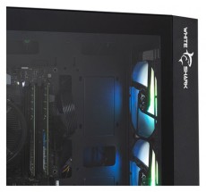 White Shark GCC-2401B Warhead fekete (táp nélküli switch) ablakos E-ATX ház Iroda és számítástechnika - Számítógép tartozék - Számítógépház - 507260