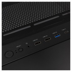 White Shark GCC-2401B Warhead fekete (táp nélküli switch) ablakos E-ATX ház Iroda és számítástechnika - Számítógép tartozék - Számítógépház - 507260