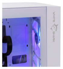 White Shark GCC-2401W Warhead fehér (táp nélküli switch) ablakos E-ATX ház Iroda és számítástechnika - Számítógép tartozék - Számítógépház - 507261