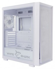 White Shark GCC-2401W Warhead fehér (táp nélküli switch) ablakos E-ATX ház Iroda és számítástechnika - Számítógép tartozék - Számítógépház - 507261