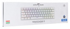 White Shark GK-002223V2-W/BL-HU Wakizashi 2 HUN fehér (blue switch) gamer billentyűzet Iroda és számítástechnika - Billentyűzet / billentyűzet szett - Vezetékes - 507087
