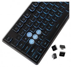 White Shark GK-003141B-US Tachi US fekete gamer billentyűzet Iroda és számítástechnika - Billentyűzet / billentyűzet szett - Vezetékes - 506977