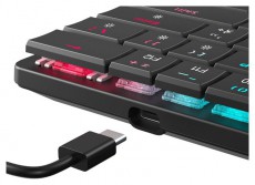 White Shark GK-006131-B/BR-US Nagamaki US fekete (brown switch) gamer billentyűzet Iroda és számítástechnika - Billentyűzet / billentyűzet szett - Vezetékes - 506979