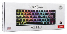 White Shark GK-2202-2B/R-US Ashiko 2 US fekete (red switch) gamer billentyűzet Iroda és számítástechnika - Billentyűzet / billentyűzet szett - Vezetékes - 507091