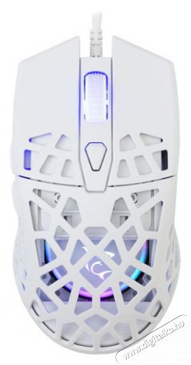 White Shark GM-5018W Caradoc fehér gamer egér Iroda és számítástechnika - Egér - Vezetékes egér - 507262