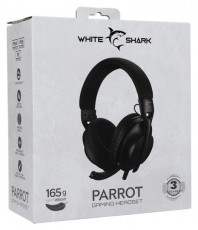 White Shark WS GH-2440B PARROT-B fekete gamer headset Audio-Video / Hifi / Multim&eacute;dia - F&uuml;l &eacute;s Fejhallgat&oacute;k - Fejhallgat&oacute; mikrofonnal / headset - 507762
