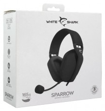White Shark WS GH-2443B SPARROW-B fekete gamer headset Audio-Video / Hifi / Multim&eacute;dia - F&uuml;l &eacute;s Fejhallgat&oacute;k - Fejhallgat&oacute; mikrofonnal / headset - 507765