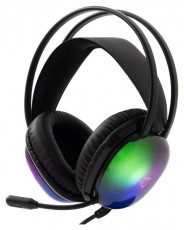 White Shark WS GH-2444B PEACOCK-B fekete gamer headset Audio-Video / Hifi / Multimédia - Fül és Fejhallgatók - Fejhallgató mikrofonnal / headset - 507766
