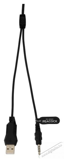 White Shark WS GH-2444B PEACOCK-B fekete gamer headset Audio-Video / Hifi / Multim&eacute;dia - F&uuml;l &eacute;s Fejhallgat&oacute;k - Fejhallgat&oacute; mikrofonnal / headset - 507766