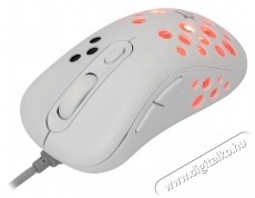 White Shark AZRAEL GM-5013W fehér gamer egér Iroda és számítástechnika - Egér - Vezetékes egér - 497969