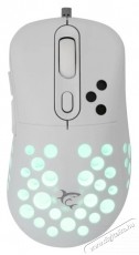 White Shark AZRAEL GM-5013W fehér gamer egér Iroda és számítástechnika - Egér - Vezetékes egér - 497969