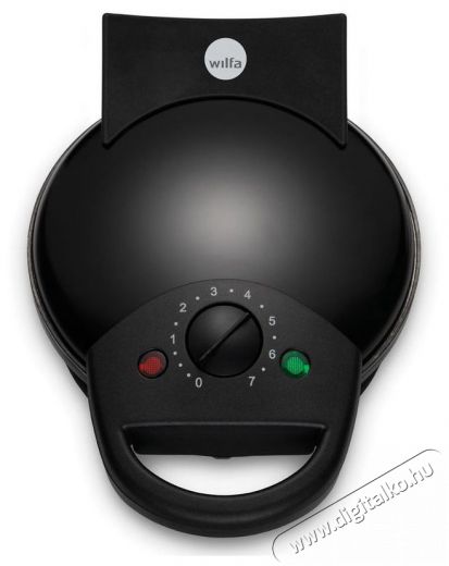 Wilfa WM-623B Black Konyhai termékek - Konyhai kisgép (sütés / főzés / hűtés / ételkészítés) - Melegszendvics / gofri sütő - 520364