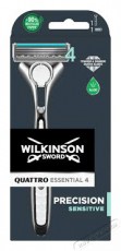 WILKINSON Quattro Essential Precision Sensitive + 1 db pótfej Szépségápolás / Egészség - Szőrtelenítő / borotva - Férfi borotva - 510773