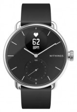 WITHINGS okos&oacute;ra, Scanwatch 38mm - Black, EKG Mobil / Kommunik&aacute;ci&oacute; / Smart - Okos eszk&ouml;z - Okos&oacute;ra - 490609