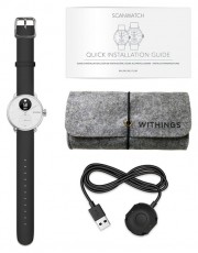 WITHINGS okos&oacute;ra, Scanwatch 38mm - Black, EKG Mobil / Kommunik&aacute;ci&oacute; / Smart - Okos eszk&ouml;z - Okos&oacute;ra - 490609