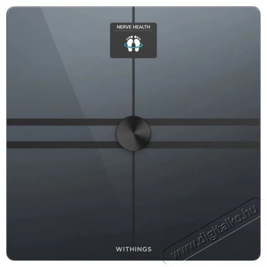WITHINGS Body Comp Wi-Fi fekete személymérleg Szépségápolás / Egészség - Mérleg - Személy mérleg - 502564