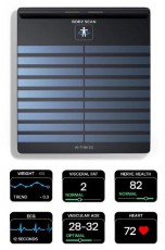 WITHINGS Body Scan fekete személymérleg Szépségápolás / Egészség - Mérleg - Személy mérleg - 502562