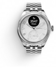 WITHINGS HWA10-model 10-All-Int SW Nova Brilliant 39mm Titánium ezüst okosóra Mobil / Kommunikáció / Smart - Okos eszköz - Okosóra - 507730