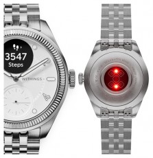 WITHINGS HWA10-model 10-All-Int SW Nova Brilliant 39mm Titánium ezüst okosóra Mobil / Kommunikáció / Smart - Okos eszköz - Okosóra - 507730