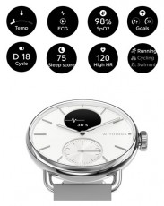WITHINGS HWA10-model 2 ScanWatch 2 38mm fehér okosóra Mobil / Kommunikáció / Smart - Okos eszköz - Okosóra - 507794