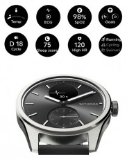WITHINGS HWA10-model 4 ScanWatch 2 42mm fekete okosóra Mobil / Kommunikáció / Smart - Okos eszköz - Okosóra - 507712