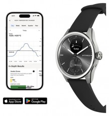 WITHINGS HWA10-model 4 ScanWatch 2 42mm fekete okosóra Mobil / Kommunikáció / Smart - Okos eszköz - Okosóra - 507712