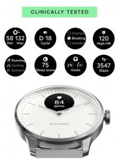 WITHINGS HWA11-model 3 ScanWatch Light 37mm feh&eacute;r okos&oacute;ra Mobil / Kommunik&aacute;ci&oacute; / Smart - Okos eszk&ouml;z - Okos&oacute;ra - 507710