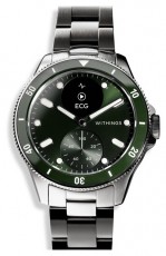 WITHINGS ScanWatch Nova hibrid 42mm zöld okosóra Mobil / Kommunikáció / Smart - Okos eszköz - Okosóra - 507713