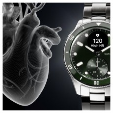 WITHINGS ScanWatch Nova hibrid 42mm zöld okosóra Mobil / Kommunikáció / Smart - Okos eszköz - Okosóra - 507713