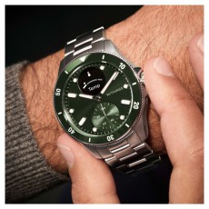 WITHINGS ScanWatch Nova hibrid 42mm zöld okosóra Mobil / Kommunikáció / Smart - Okos eszköz - Okosóra - 507713