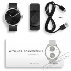 WITHINGS Scanwatch 2 38mm - Black Mobil / Kommunikáció / Smart - Okos eszköz - Okosóra - 520367