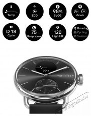 WITHINGS Scanwatch 2 38mm - Black Mobil / Kommunikáció / Smart - Okos eszköz - Okosóra - 520367